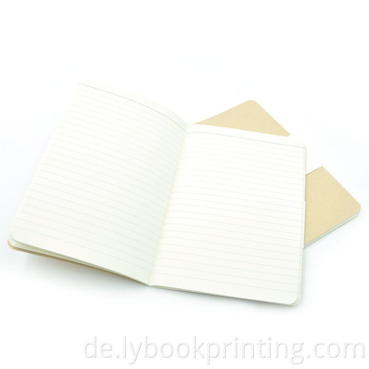 Benutzerdefinierter Druck A4 A5 A6 Recycling Paper Journal Diary Notebook Planer